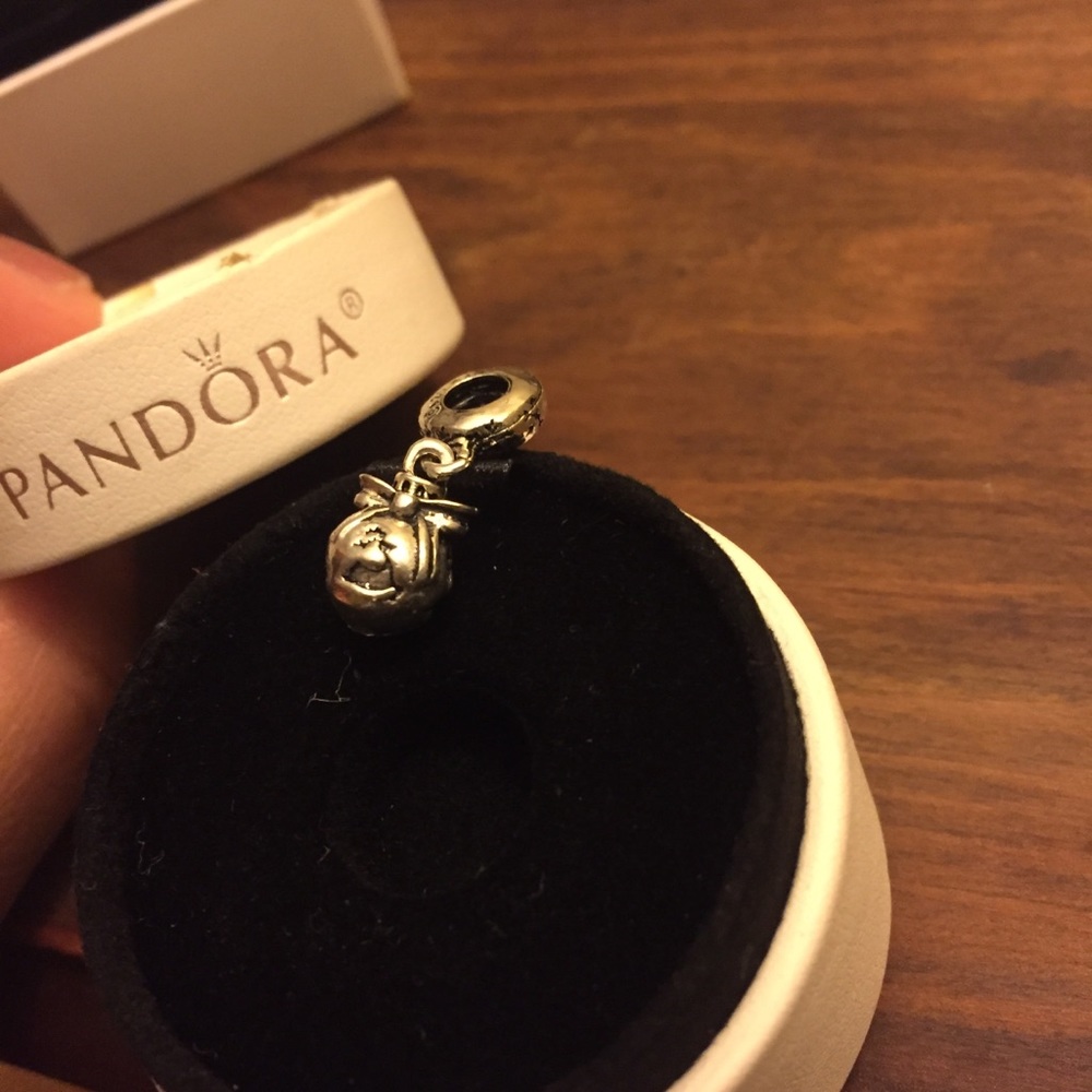 Pandora Prancing Reindeer Pendant Charm